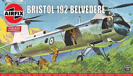 1/72 Bristol 192 Belvedere Helicopter