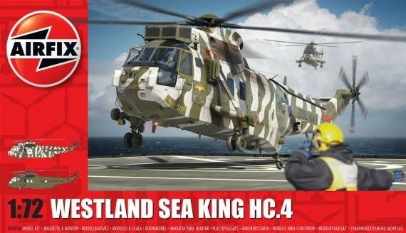 Airfix 1/72 Westland Sea King HC4 Helicopter #A04056A