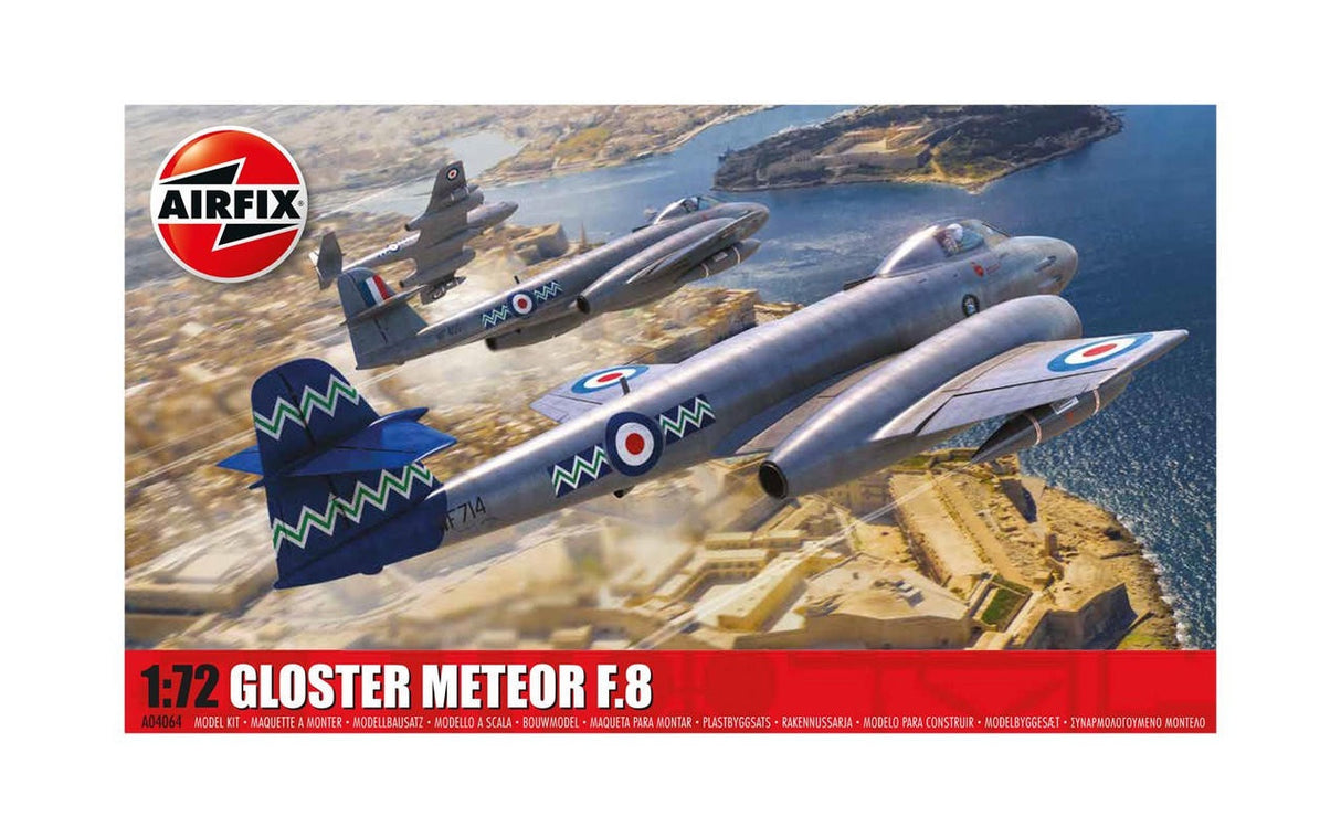 Airfix 1/72 Gloster Meteor F8 Fighter - ARX4064