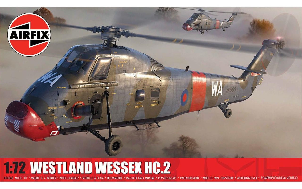 Airfix 1/72 Airfix Westland Wessex HC.2 Plastic Model Kit #A04068F