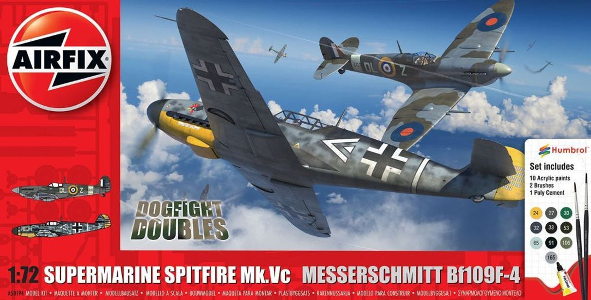 Arifix 1/72 Spitfire Mk Vc & Bf109F4 Dogfight Doubles