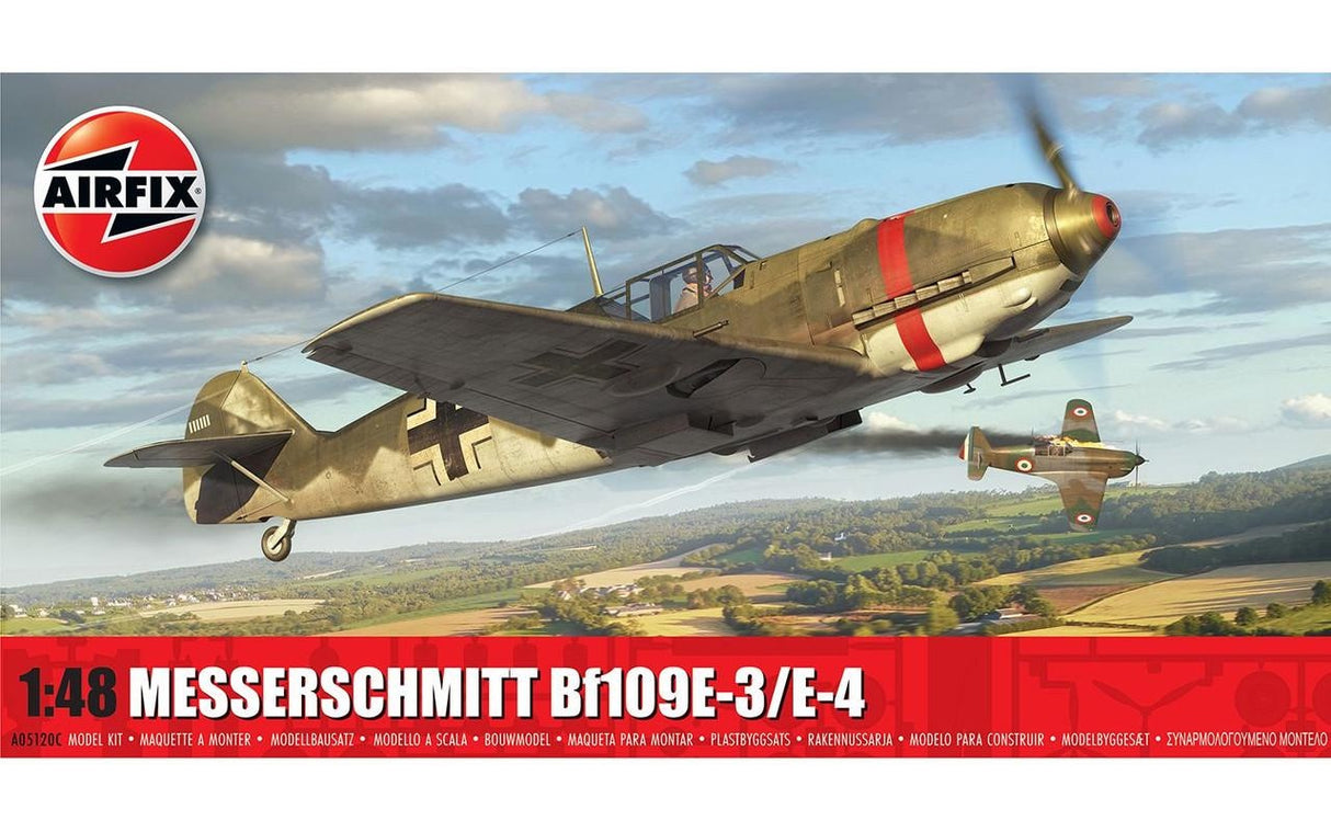 Airfix 1/48 Airfix Messerschmitt Bf109E-3 E-4 #A05120C
