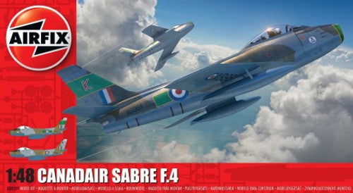Airfix 1/48 Canadair Sabre F4 Jet Fighter - ARX8109
