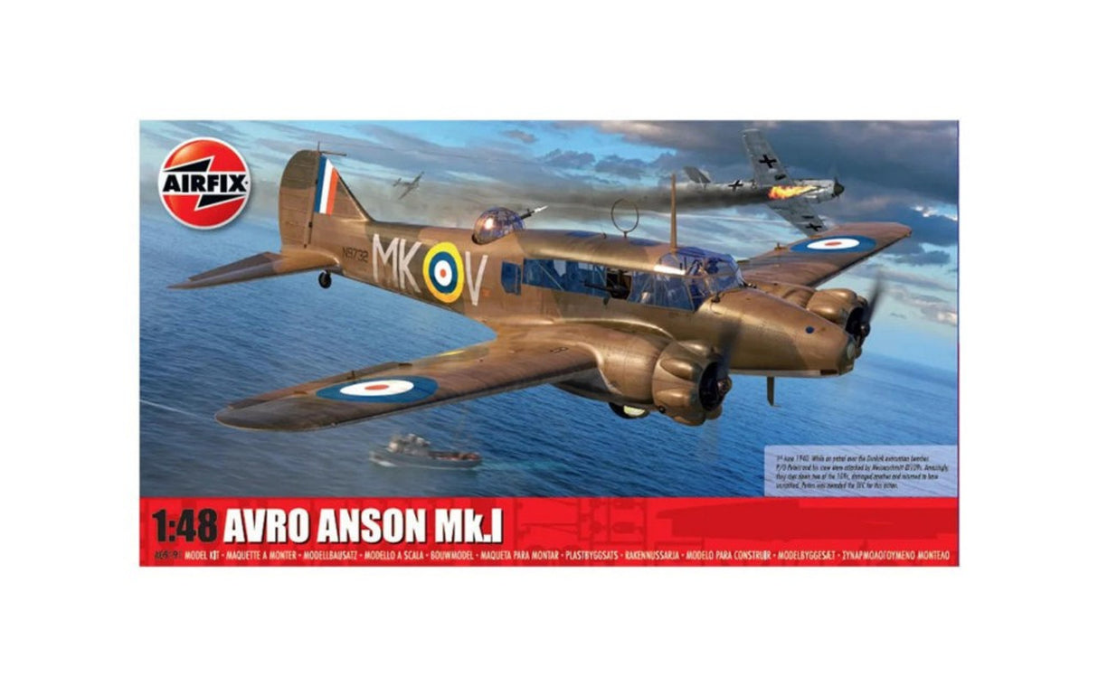 Airfix 1/48 Avro Anson Mk I Monoplane - ARX9191