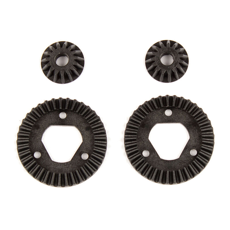 Team Associated Ring and Pinion Set, 37T/15T:14B,14T - ASC21526