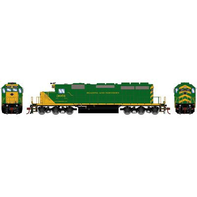 Athearn HO SD40-2, Reading Blue Mountain & Northern (RBMN)#3051