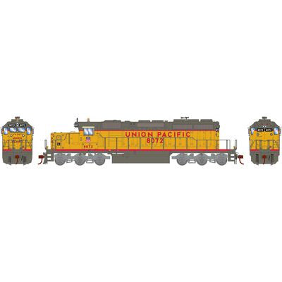 Athearn HO SD40-2 w/Econami DCC & Sound, Union Pacific (UP) #8072