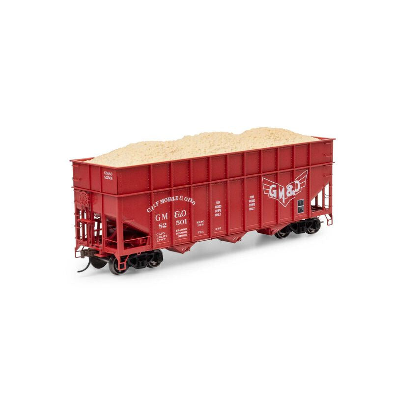 HO ATH 40' Wood Chip Hopper w/Load, GMO #82501