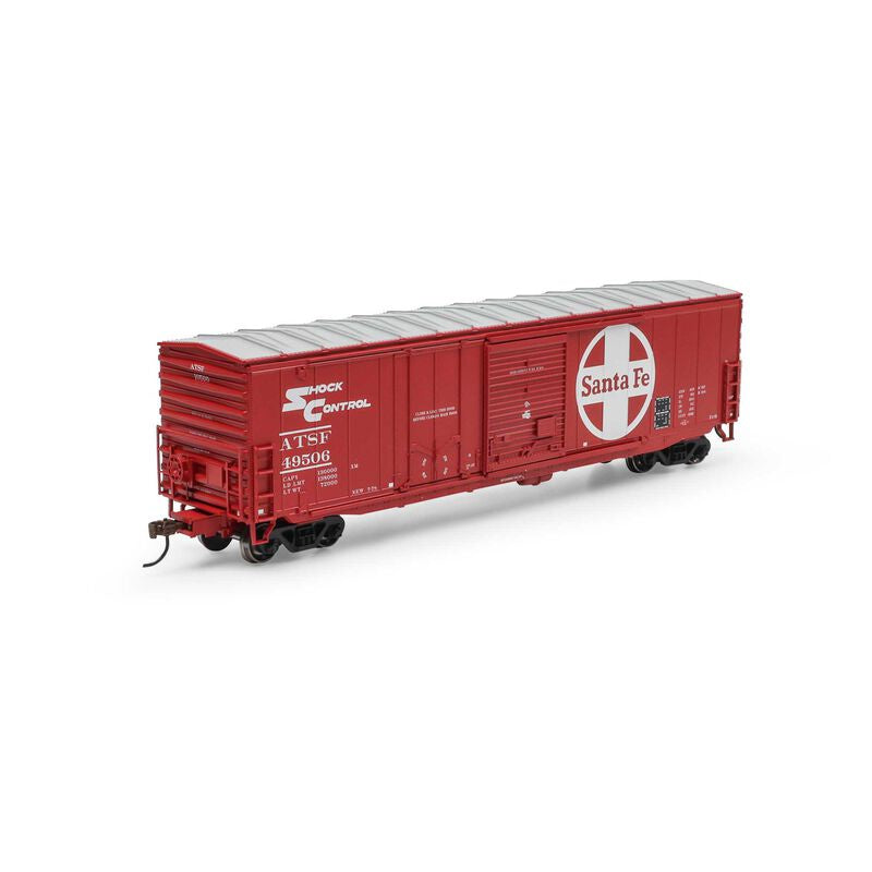 HO ATH 50' ACF Combo Door Box Car, ATSF #49506