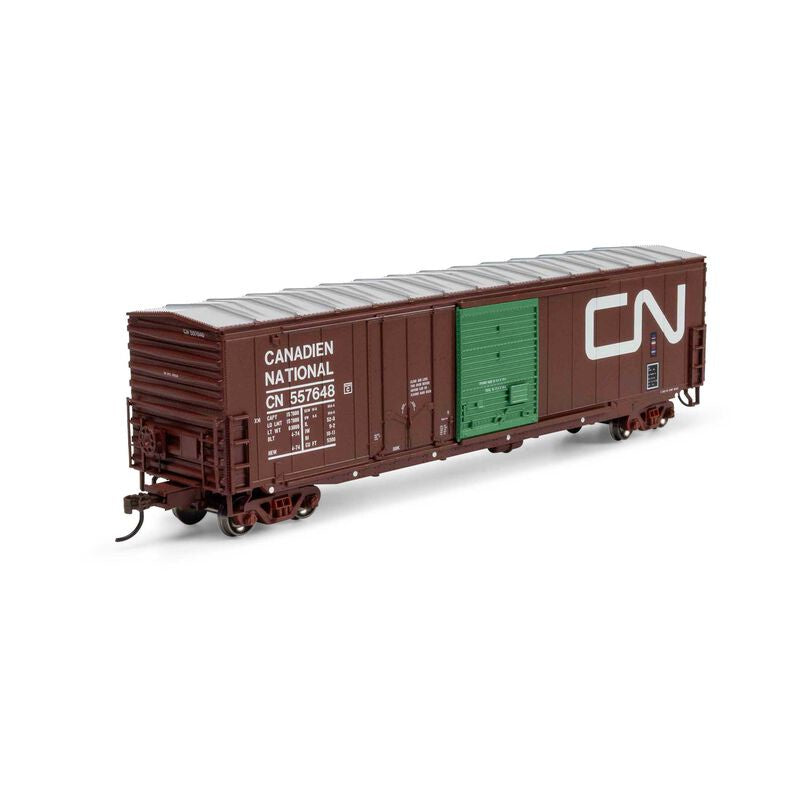 Athearn ATH-1345 HO ATH 50' ACF Combo Door Box Car, CN #557648