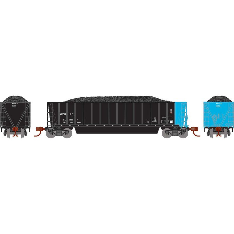N ATH Berwick Bathtub Gondola w/Load, WPSX #113