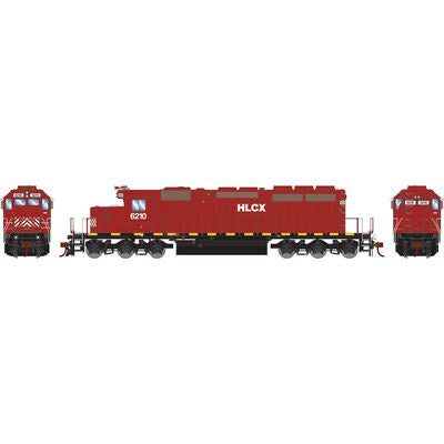 Athearn HO SD40-2 Locomotive w/DCC & Sound, HLCX #6210