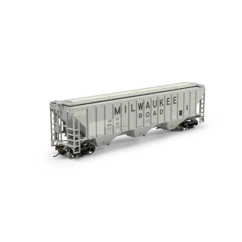 Athearn HO PS 4740 Covered Hopper, Primed For Grime CEFX #15460
