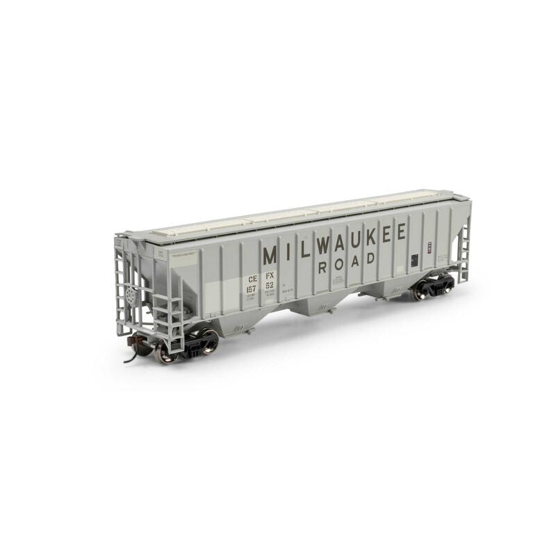 Athearn HO PS 4740 Covered Hopper, Primed For Grime CEFX #15752