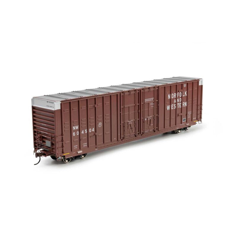 Athearn HO 60' Berwick Box Car, Norfolk Western (NW) #604504