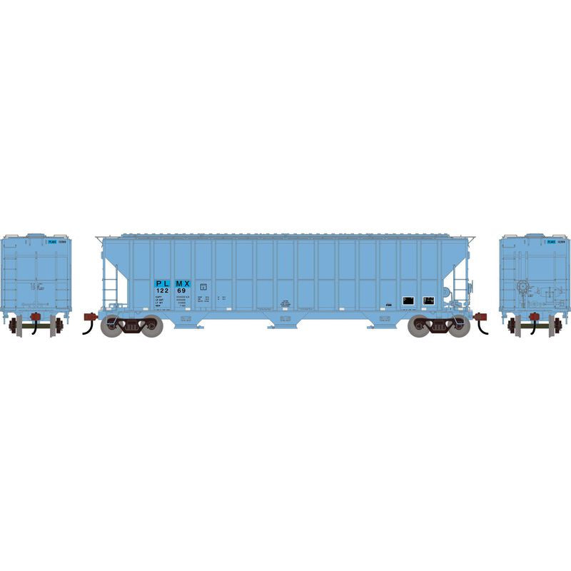 Athearn HO FMC 4700 Covered Hopper, PLMX #12269
