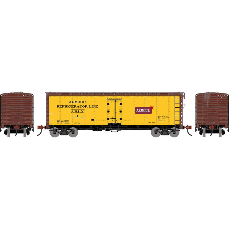 Athearn HO 40' Steel Refrigerator Car, ARLX #1