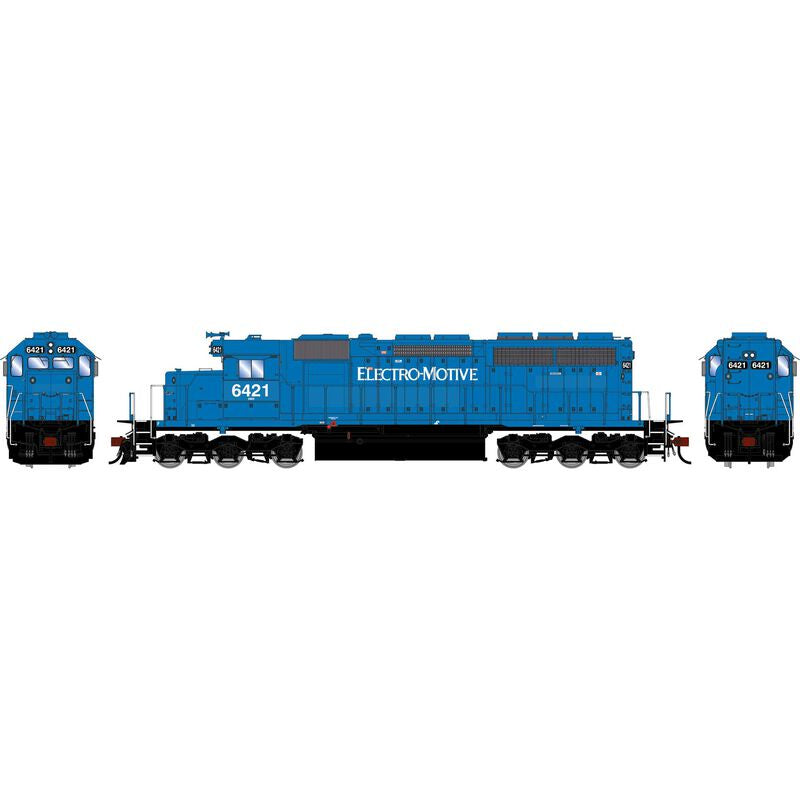 Athearn HO SD40 Locomotive, Primed For Grime EMDX #6421