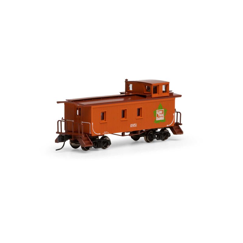 Athearn N 30' 3-Window Caboose, GTW #0951 - ATH12086