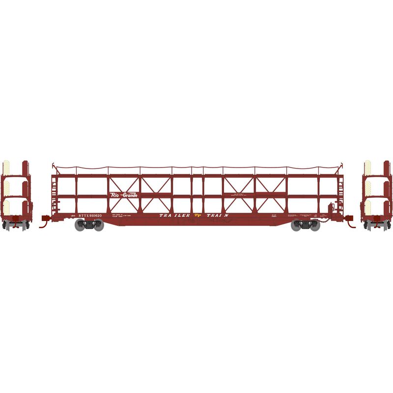 Athearn N F89-F Tri-Level Auto Rack, D&RGW #910620 - ATH14425