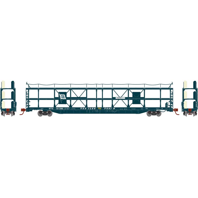 Athearn N F89-F Tri-Level Auto Rack, WAB #910212 - ATH14429