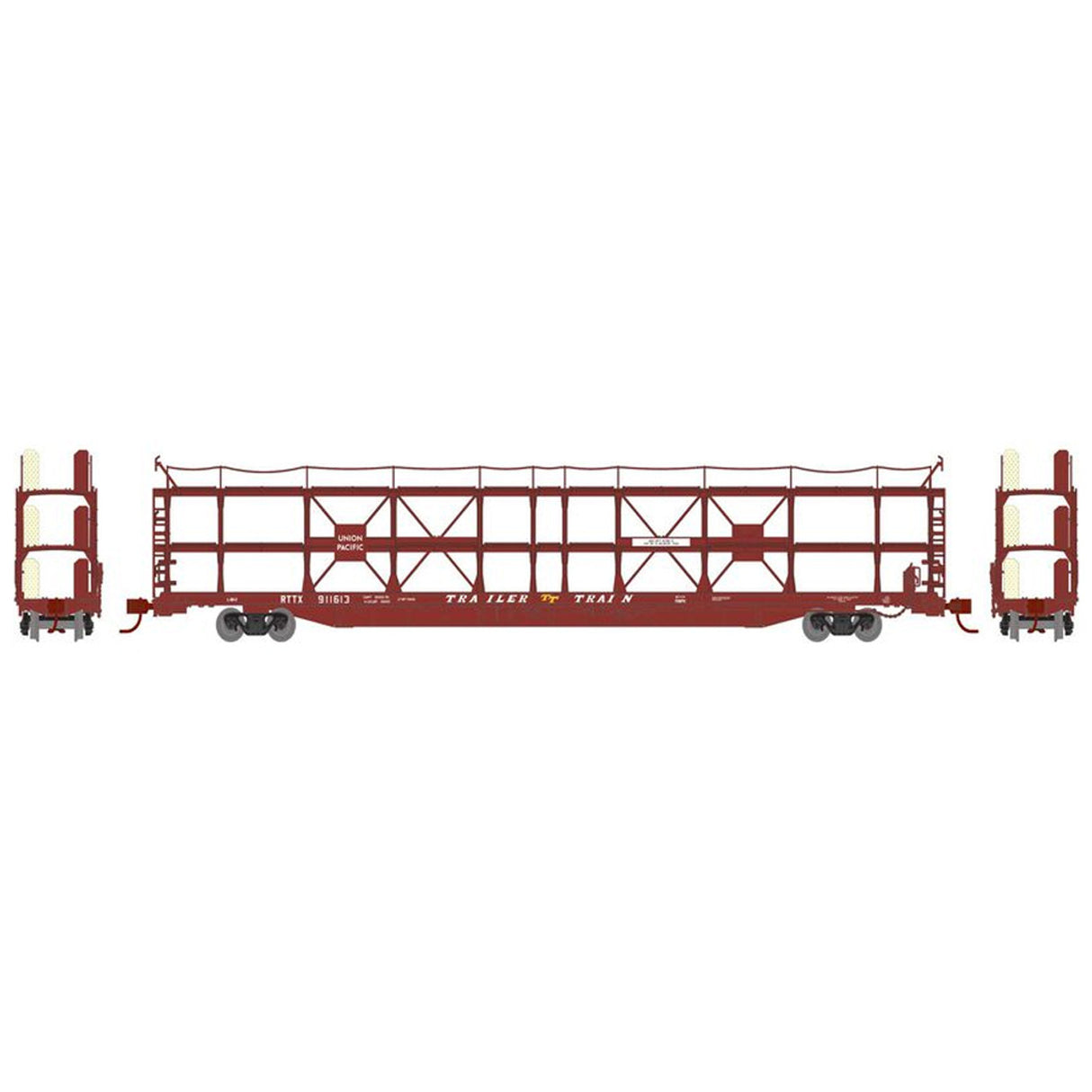Athearn N F89-F Tri-Level Auto Rack, UP #911613 - ATH14431