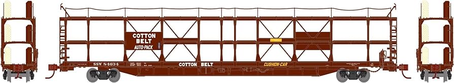 Athearn N F89-F Tri-Level Auto Rack, SSW #84634 - ATH14435