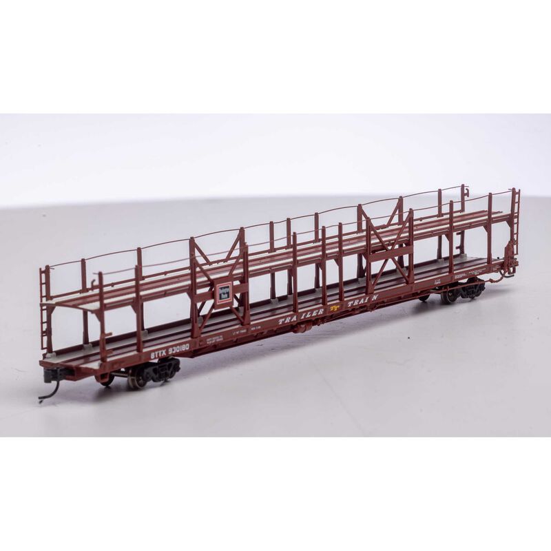 Athearn N F89-F Bi-Level Auto Rack, Frisco/TTBX #910423 - ATH15035
