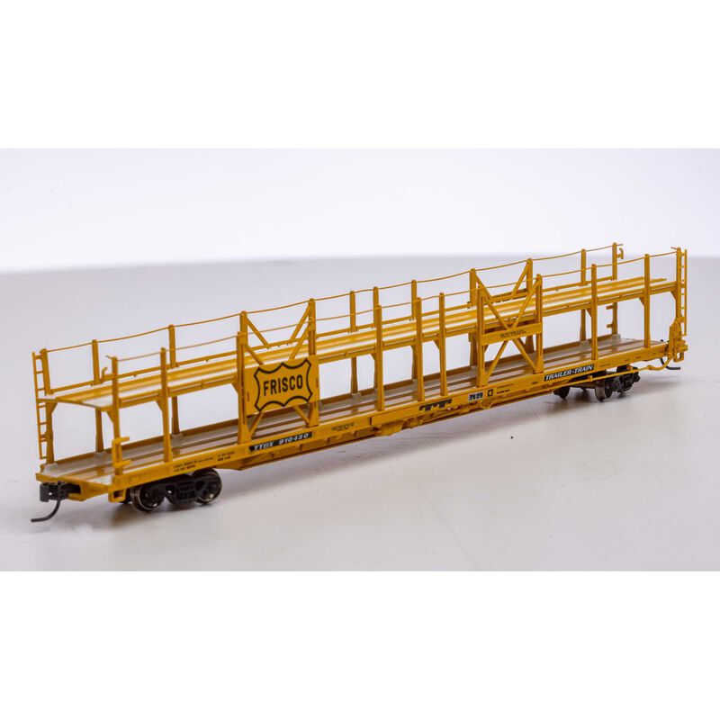 Athearn N F89-F Bi-Level Auto Rack, Frisco/TTBX #910430 - ATH15037