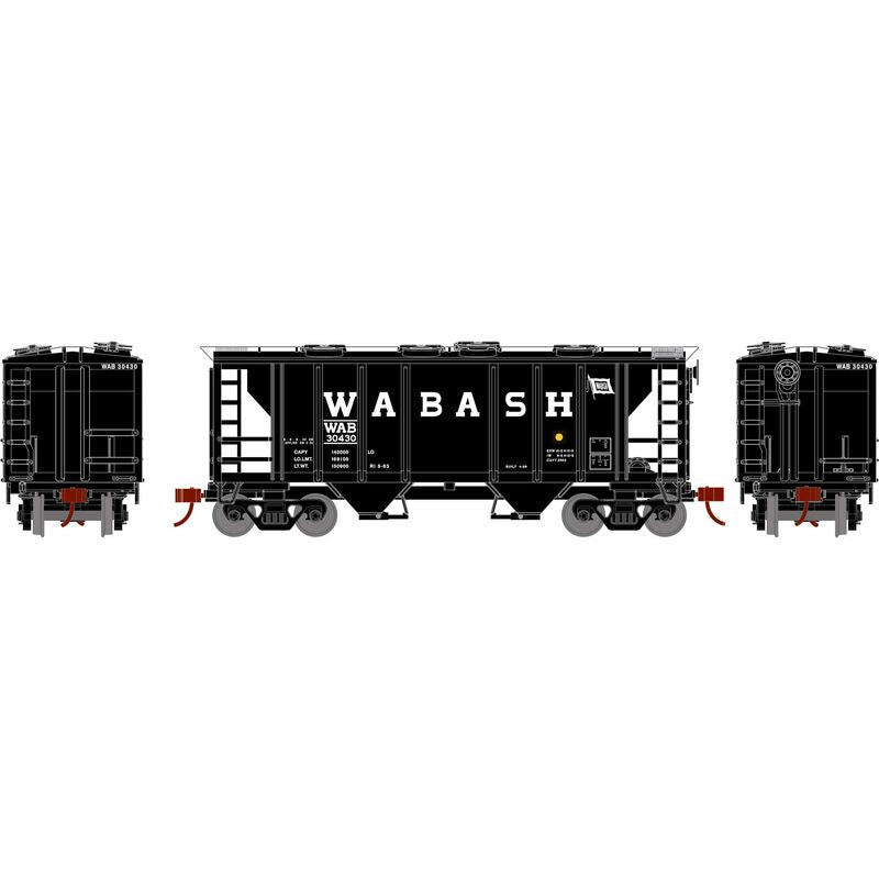 Athearn HO PS-2 2003 2-Bay Hopper, WAB #30430