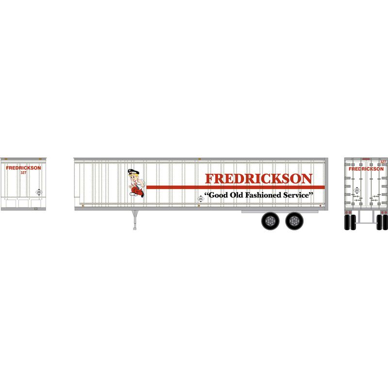 Athearn HO RTR 45' Trailer, Fredrickson #327 - ATH15519