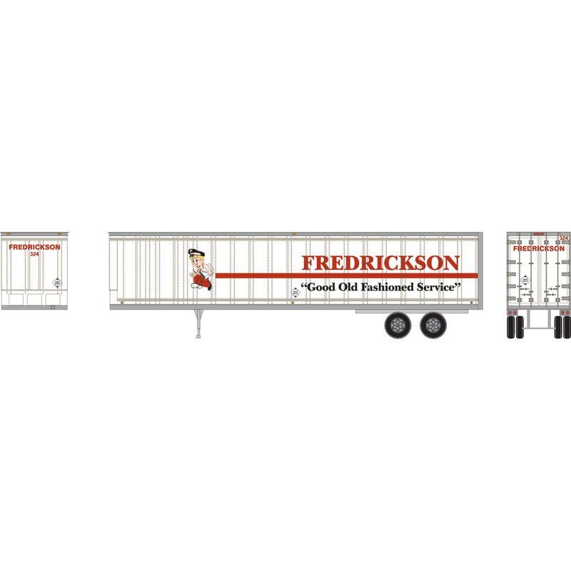 Athearn HO RTR 45' Trailer, Fredrickson #324 - ATH15520