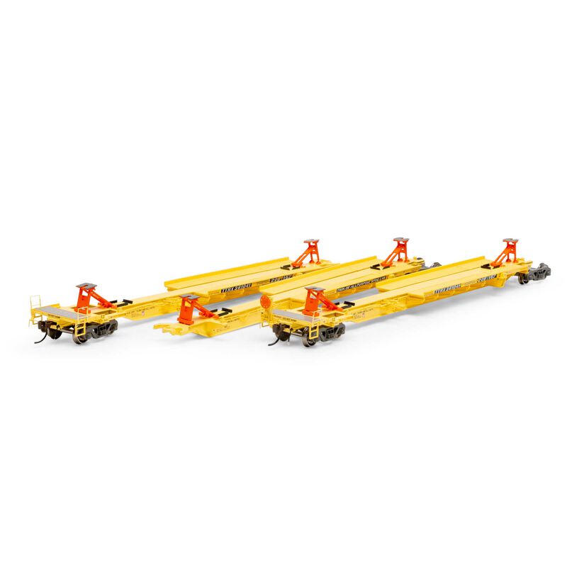 Athearn HO RTR 57' Trinity Spine Car,TTRX/Faded #361041(3)