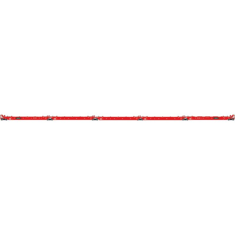 Athearn HO RTR Maxi III Well, Ferromex #5011 (5) - ATH15613