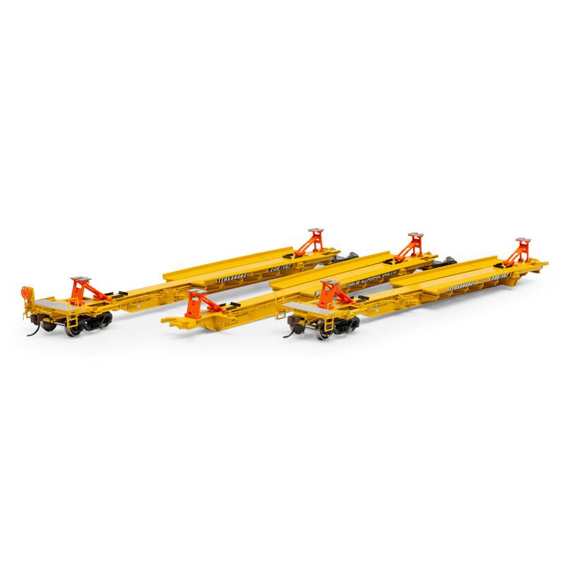 Athearn HO RTR 57' Trinity Spine Car, TTRX #360821 (3)