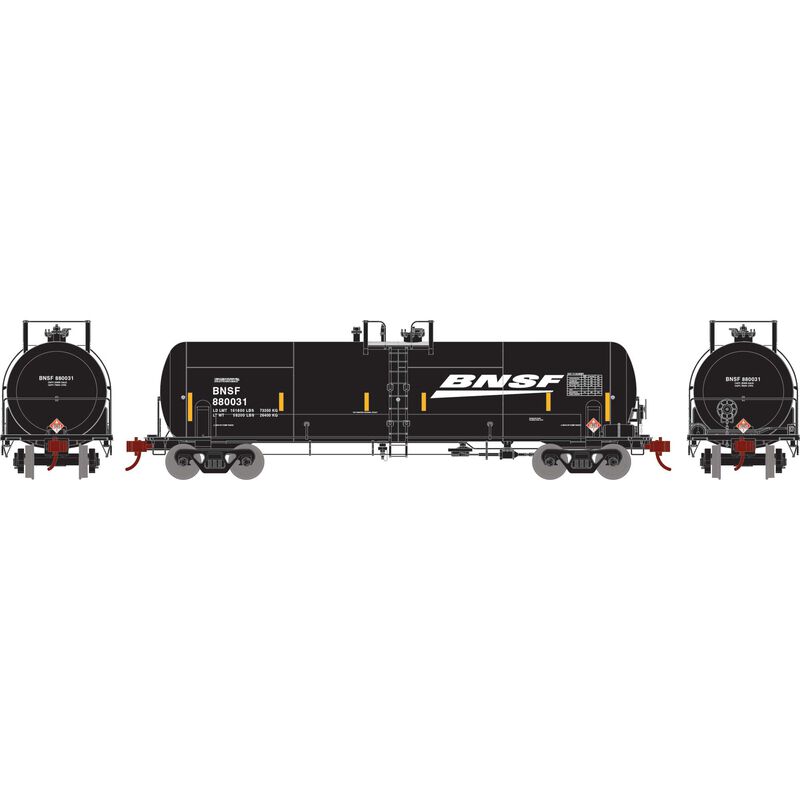 Athearn HO RTR RTC 20,900 Gallon Tank, BNSF #880031 - ATH15950
