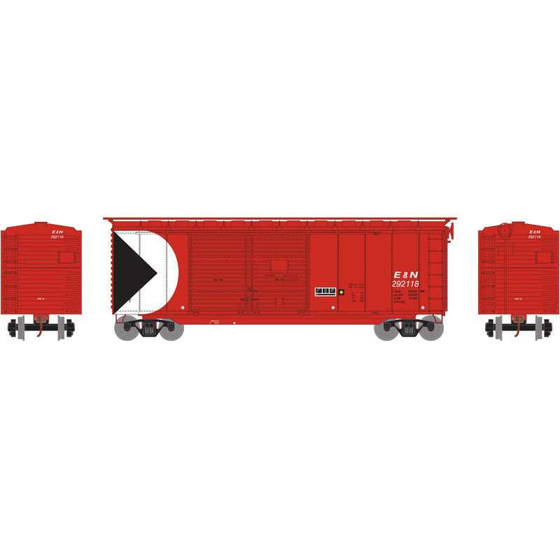 Athearn HO RTR 40' Double Door Box, E&N #292118 - ATH16052