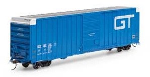 Athearn HO RTR FMC 60' Hi-Cube Ex-Post Box, GTW #384789 - ATH16114