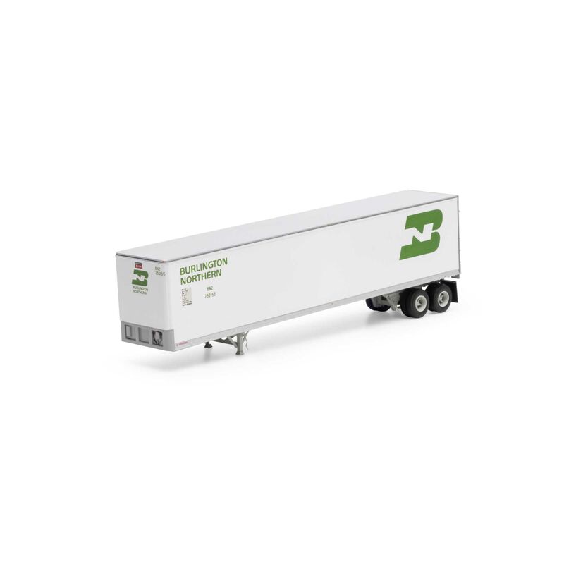 Athearn HO 45' Fruehauf Z-Van Trailer, Burlington Northern - BNZ #250155