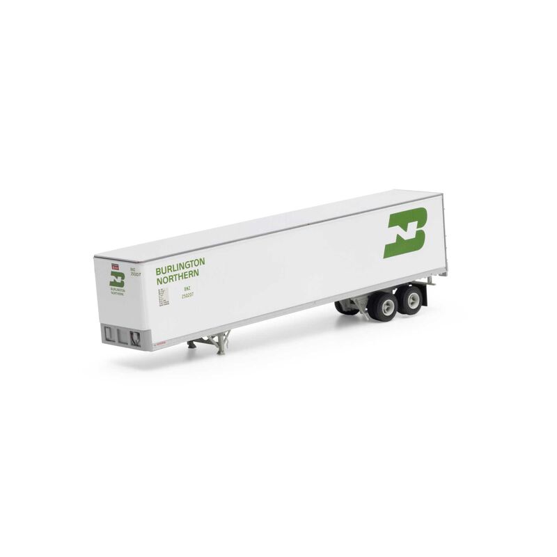 Athearn HO 45' Fruehauf Z-Van Trailer, BNZ #250207