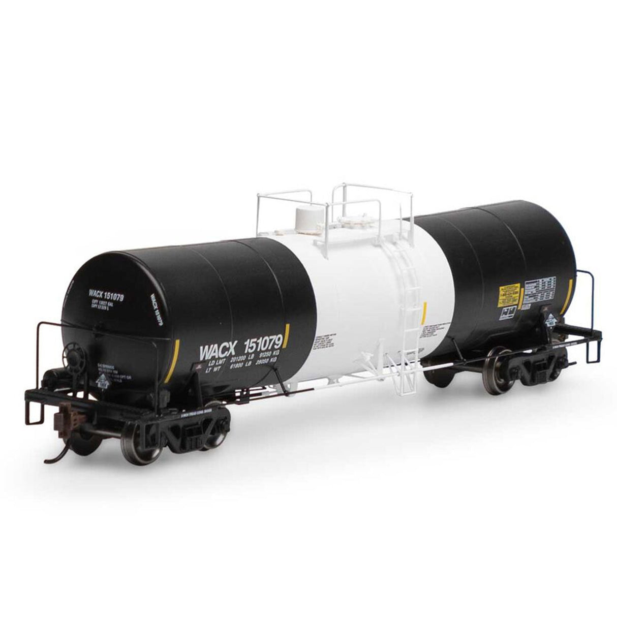 Athearn HO RTR 16,000-Gallon Clay Slurry Tank,WACX #151079 - ATH16363