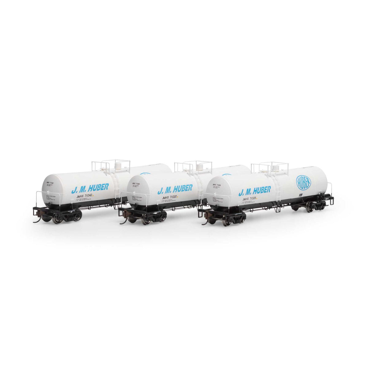 Athearn HO RTR 16,000-Gallon Clay Slurry Tank, JMXH #1 (3) - ATH16369