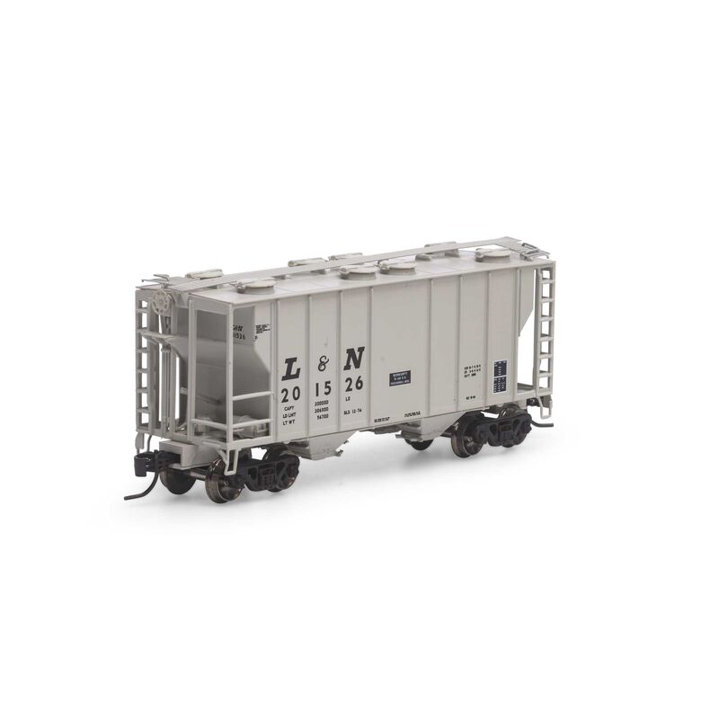 Athearn N PS-2 2600 Covered Hopper, L&N #201526 - ATH17048