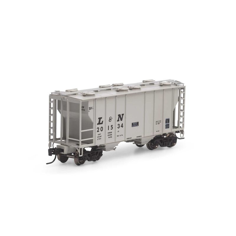 Athearn N PS-2 2600 Covered Hopper, L&N #201534 - ATH17049