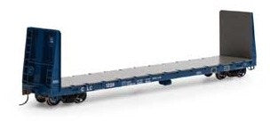 Athearn HO RTR 60' Bulkhead Flat, CLC #1209 - ATH17066
