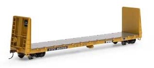 Athearn HO RTR 60' Bulkhead Flat, TTPX #804438 - ATH17082