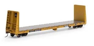 Athearn HO RTR 60' Bulkhead Flat, TTPX #805267 - ATH17083