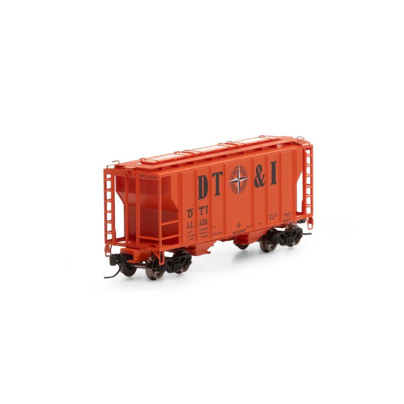 N PS-2 2600 Covered Hopper, DT&I #11116