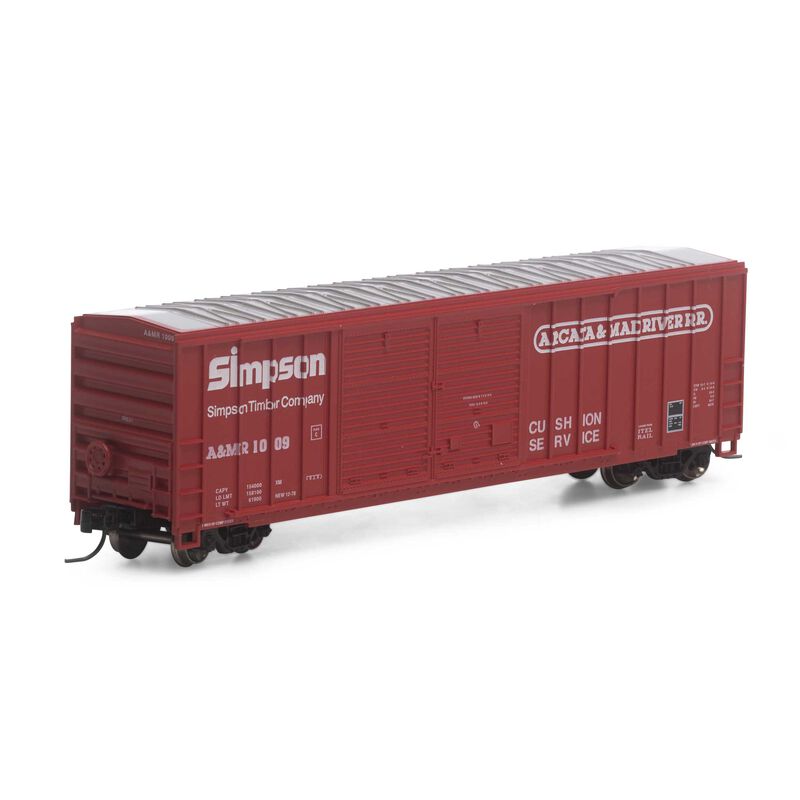 Athearn N 50' FMC Offset DD Box, A&MR #1009 - ATH17260