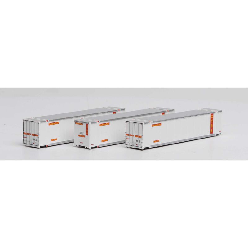 Athearn N 48' Container, XTRA #2 (3) - ATH17305